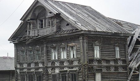 В Карелии разрушается дом XIX века