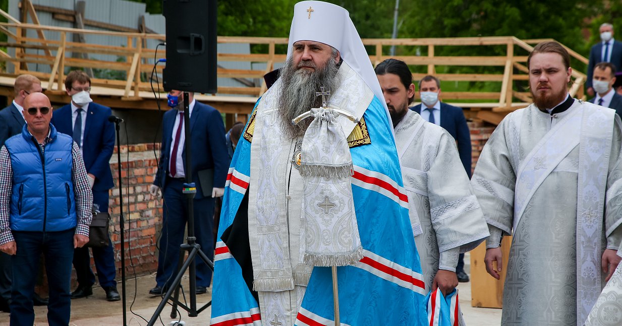 Директор Приволжского филиала ФГБУК АУИПИК принял участие в закладке храма в нижегородском кремле.