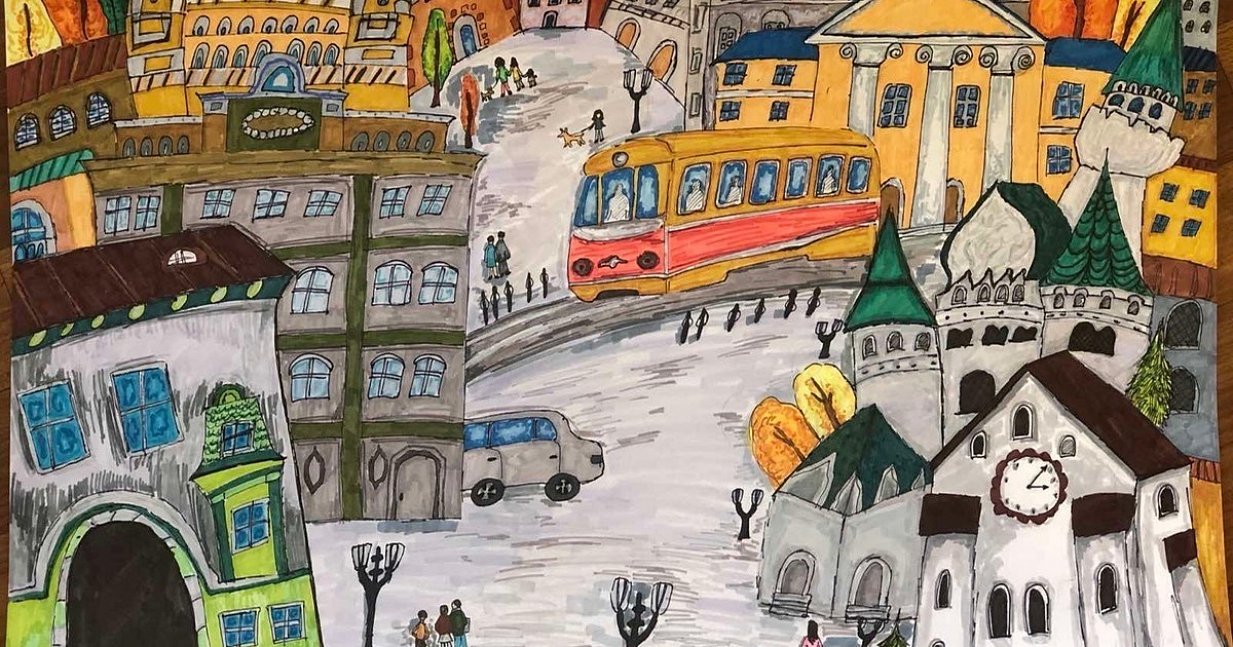 В Саратове прошел 6-й ежегодный конкурс детских рисунков