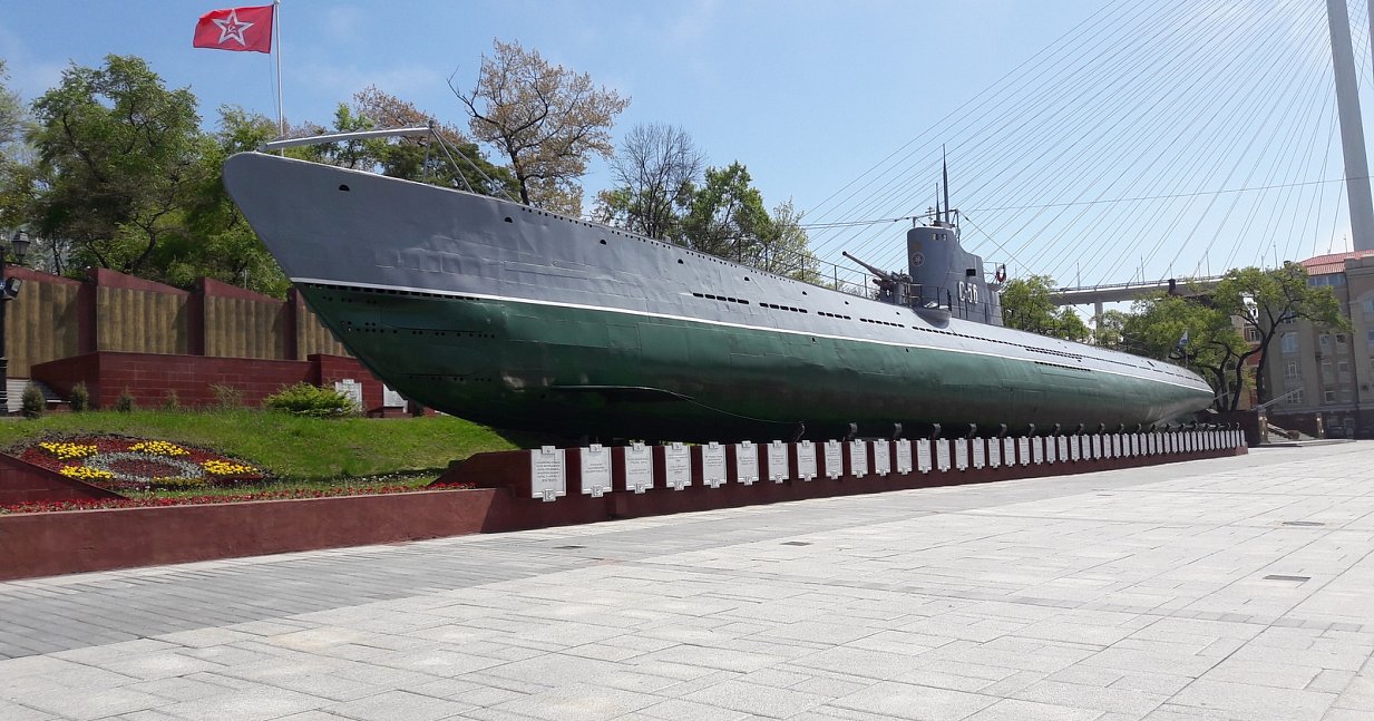 Сотрудники Дальневосточного филиала возложили цветы к Вечному огню мемориала «Боевая слава Тихоокеанского флота»