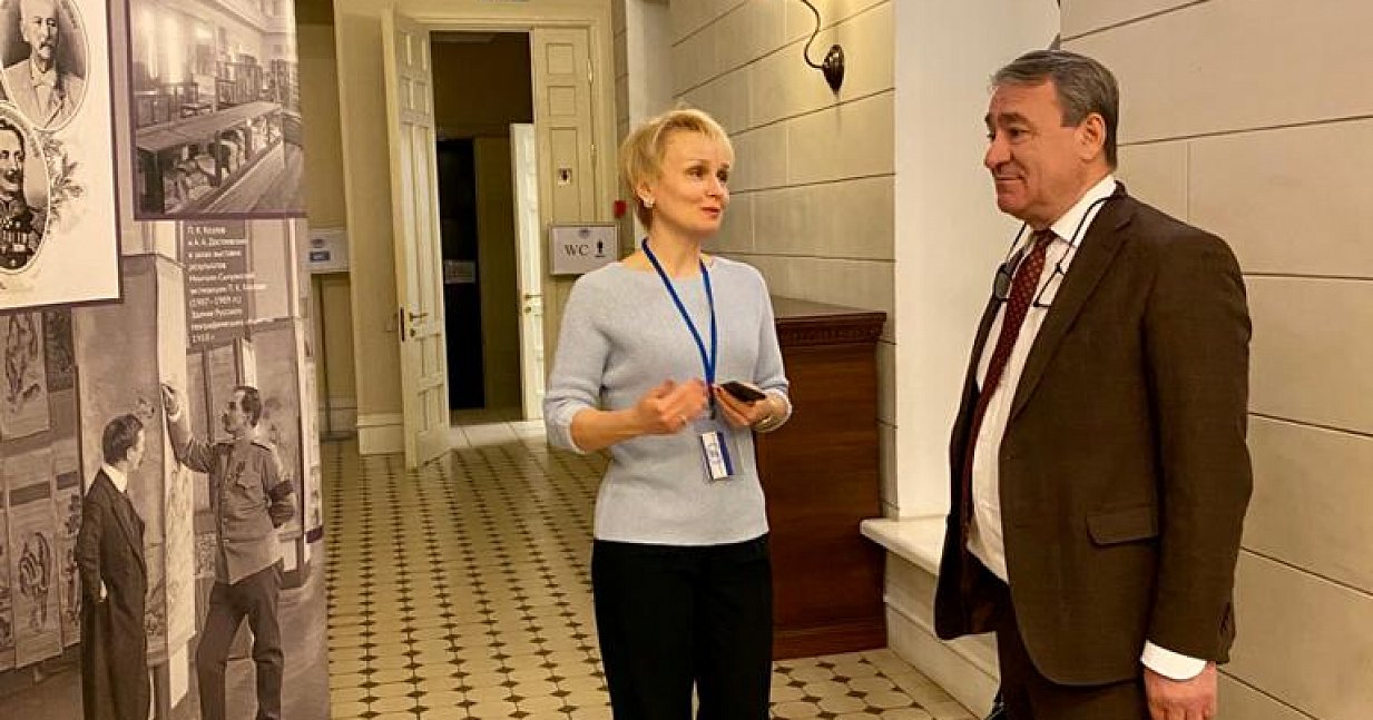 РАБОЧАЯ ВСТРЕЧА ПО СОХРАНЕНИЮ ОБЪЕКТА КУЛЬТУРНОГО НАСЛЕДИЯ ПРОШЛА В ШТАБ-КВАРТИРЕ РУССКОГО ГЕОГРАФИЧЕСКОГО ОБЩЕСТВА В САНКТ-ПЕТЕРБУРГЕ