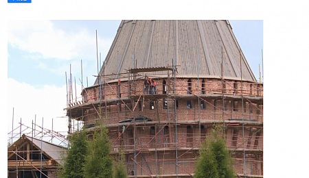 Реставрацию Громовой башни Смоленской крепости планируют завершить ко Дню города